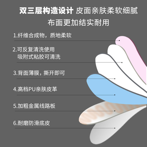 Heated toilet mat intelligent constant temperature household toilet seat waterproof winter adsorption heated toilet cover toilet sticker