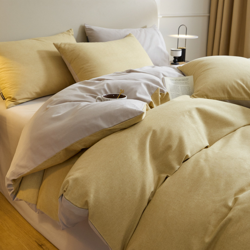 Una clase de algodón de alta ramas, cuatro piezas de algodón caliente, invierno, cuatro piezas de algodón grueso, tres piezas de algodón