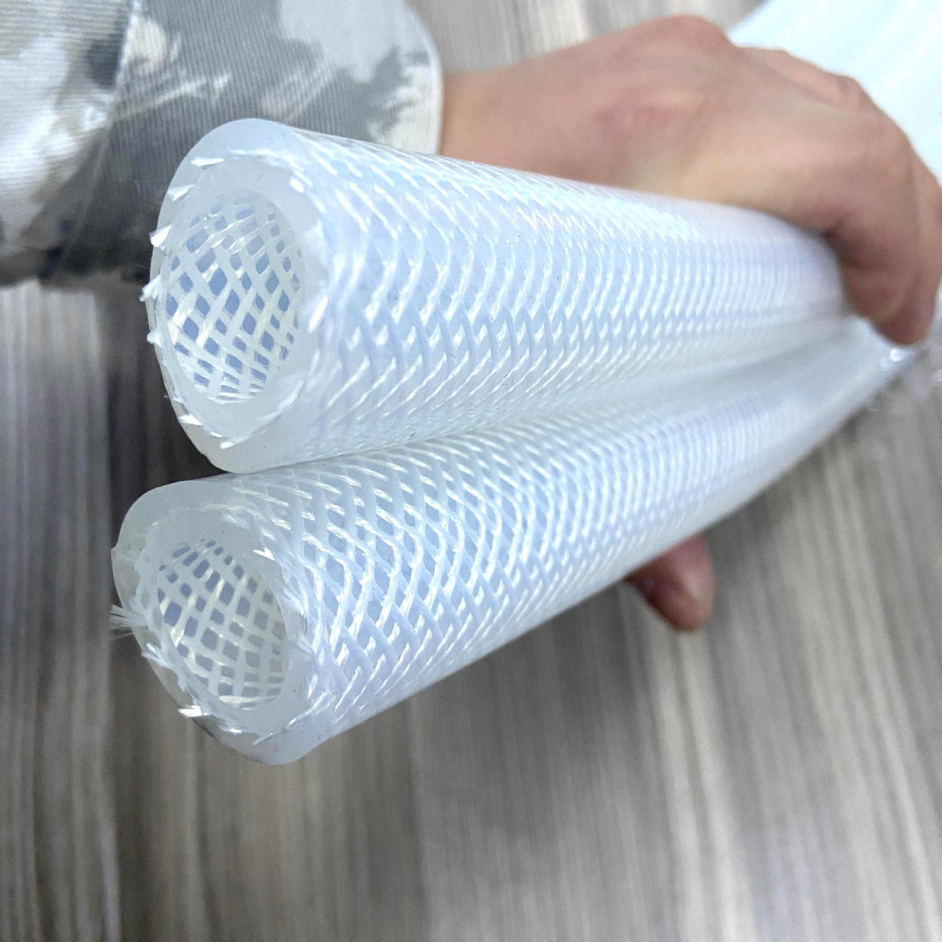 格雷特透明usp认证药厂用医用夹线编织硅胶软管BP20特价