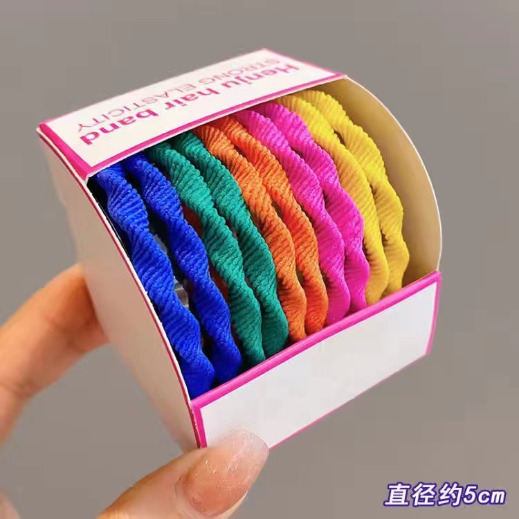 상자가있는 다채로운 10 팩