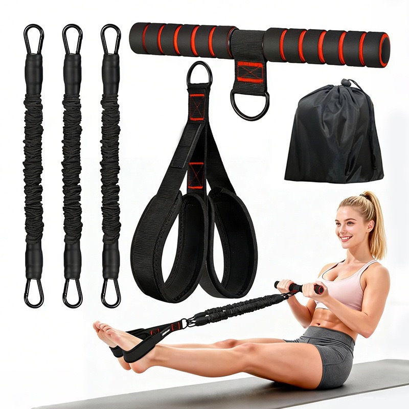 Sınır ötesi pedal gergisi, fitness gövdesi, ev tipi gergi, mekik, yardımcı fitness halatı, pedal sedyesi