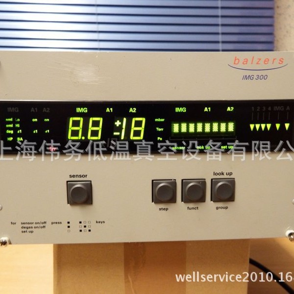 BALZERS IMG 300 BGD25720 DIGITAL DISPLAY VACUUM Controller