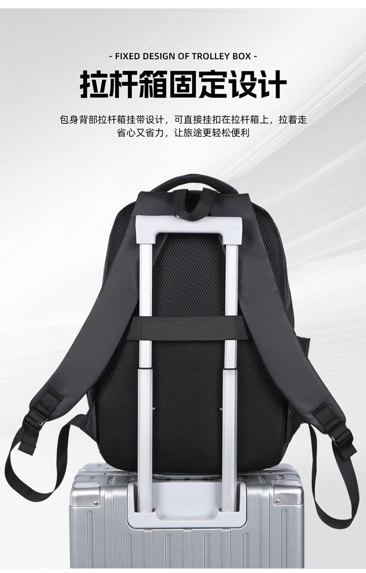 Cross-border wholesale commuting computer bags, large-capacity simple schoolbags for junior and senior high school students, foreign trade backpacks for men, Korean version business undefined