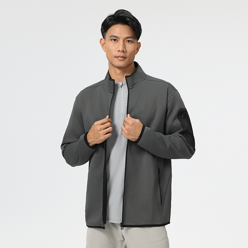 Niaojia mismo estilo Otoño e Invierno nuevos hombres chaqueta casual deportes multi-Bolsillo superior maduro slim fit chaqueta de negocios