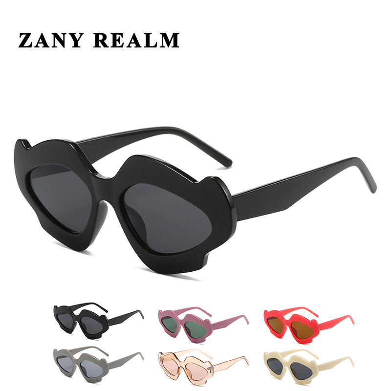 Nuevo Comercio exterior divertido llama gato ojo gafas de sol retro chica caliente streetstyle Senior gafas de sol fabricantes ahora