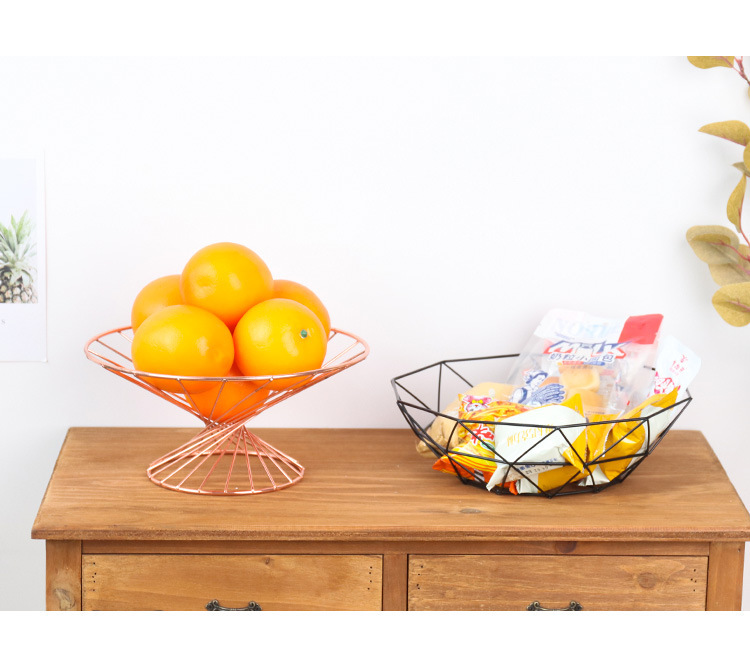 Wholesale Hollow Wine Cup Shape Drain Snack Fruit Storage Basket Nihaojewelry display picture 2