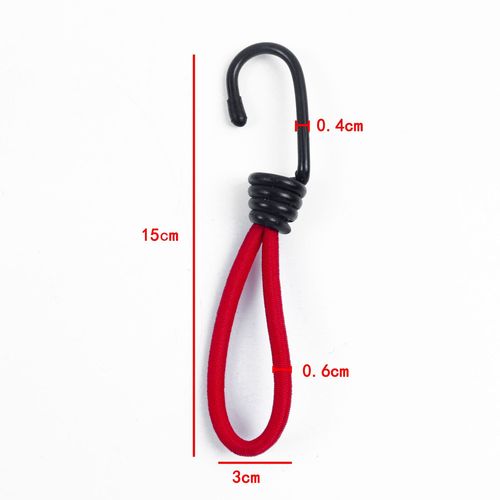 Outdoor tent elastic rope elastic rope buckle canopy pull rope ground nail fixed bundle pull rope multi-functional camping accessories