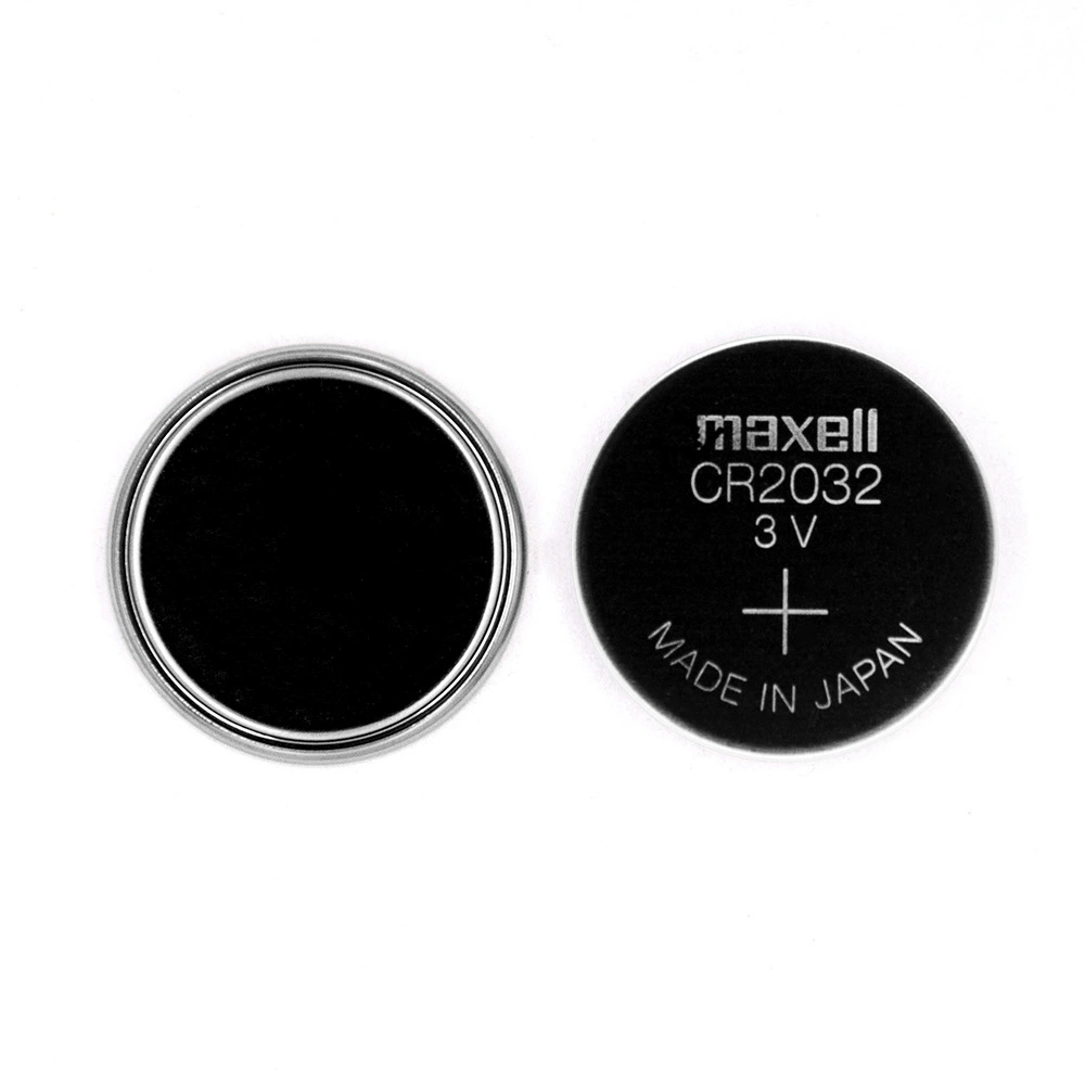 Кнопочная литиевая батарейка MAXELL McStar (Wan Sheng) JAPAN оригинал CR2032 замок 3V