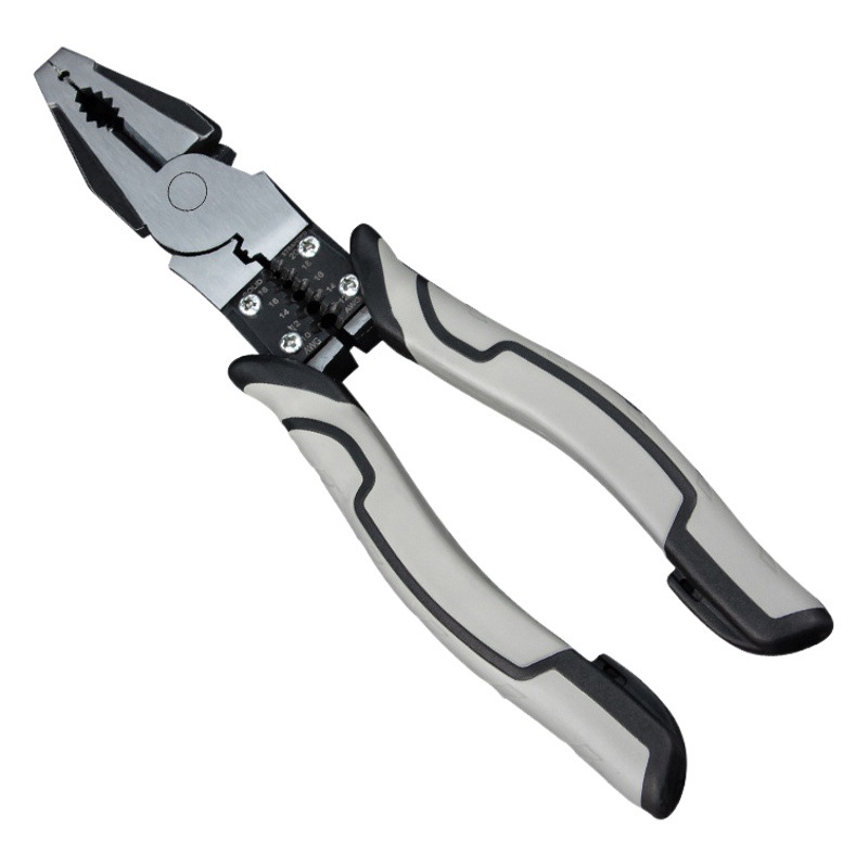 Alicates de alambre de acero de tornillo multiusos alicates puntiagudos multifuncionales alicates de prensado de alambre alicates diagonales alicates de pelado de alambre electricista alicates de corte industrial