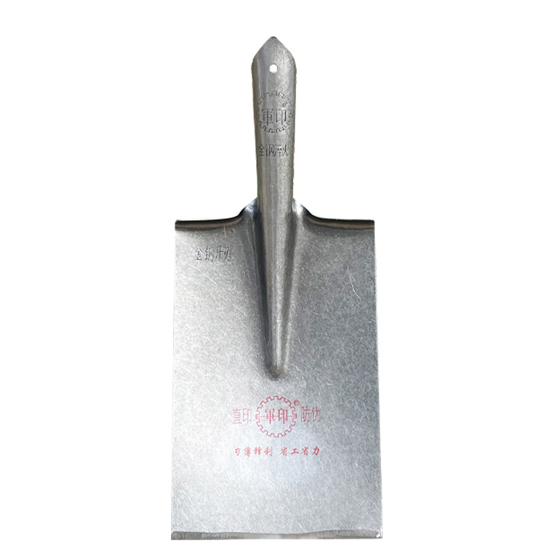 pala de barro de impresión militar pala de cabeza plana pala de acero grueso pala agrícola pala de acero de manganeso pala rectangular pala plana pala de sitio de construcción