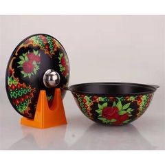BB4C wholesale Xinjiang rice cooker cast iron pot enamel pot stew mutton beef pot soup pot steamer household stir-fry