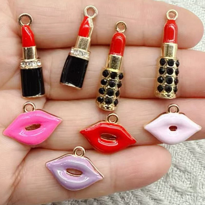 Аксессуары, помада с бантом, подвеска, ожерелье и браслет, серьги, DIY, стиль Chanel