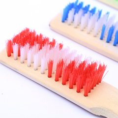 Factory Thick Bamboo Shoes Brush Laundry Brush Long Handle Hard Brush Head Multi-purpose Cleaning Scrub Mat Brush Wholesale