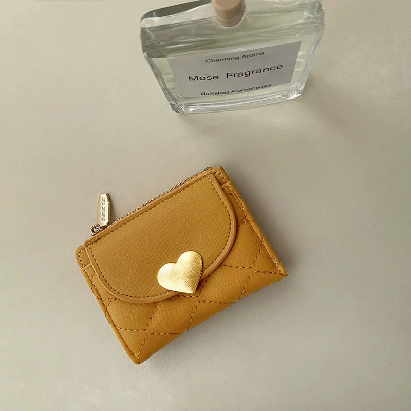 Wallet, short shoulder bag, small capacious folding card holder, 2023 collection