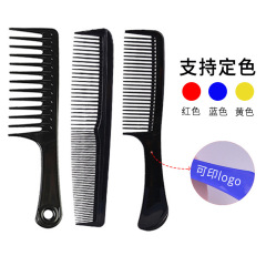 理髪櫛のヘアサロンのデザインは、ロゴを印刷して国境を越えたアマゾンのオイルブラシのプラスチック櫛卸売りを印刷することができます