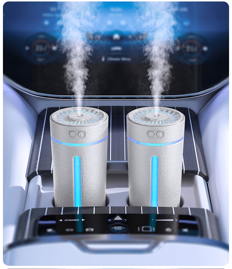 Car Humidifier Aroma Diffuser Air Purifier Spray