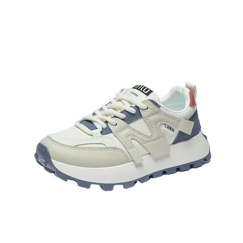 INS корейская версия Dad Shoes 2024 весна студенческие спортивные кроссовки для бега, повседневная обувь, усиленная G6822-3