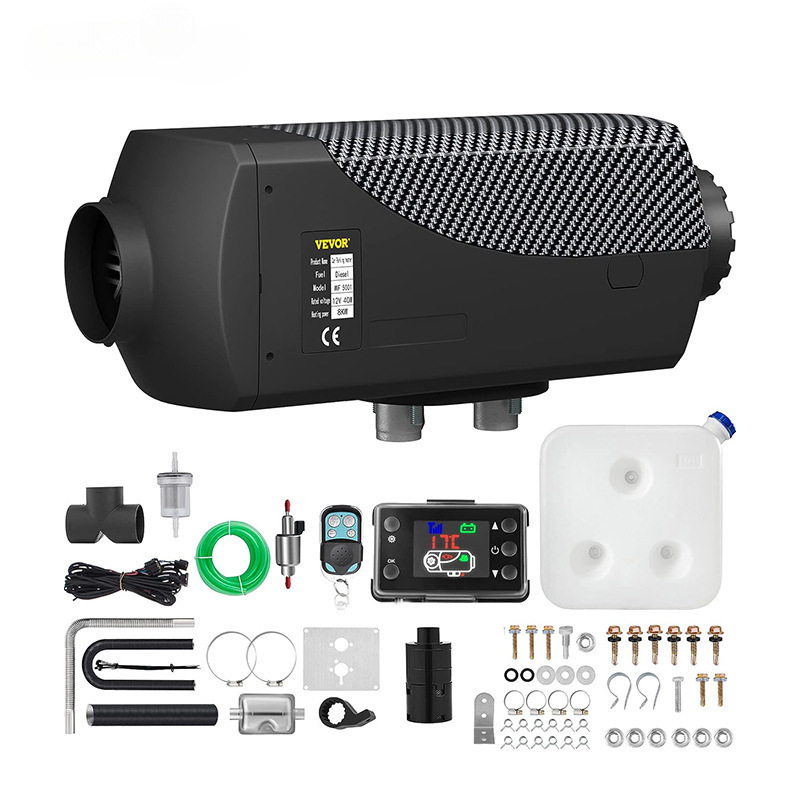 柴暖驻车加热器12v24v家用220v一体机货车柴油燃油暖风取暖器控温
