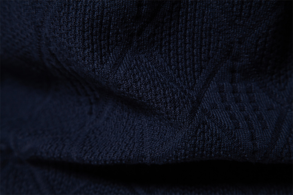 2024 Autumn/Winter New Top Long Sleeve Sweater Slim Fit Polo High Quality Men's European Size Knit_voghion.com