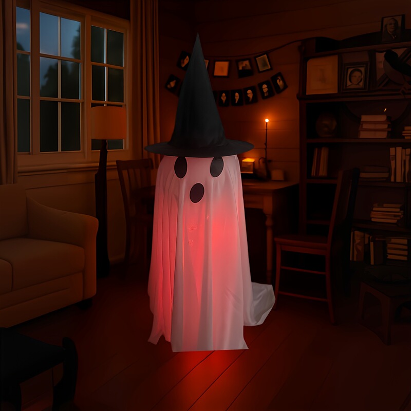2025年ハロウィン越境販売 ハロウィンスタンディングゴーストオーナメント ライト付き越境EC専用|undefined
