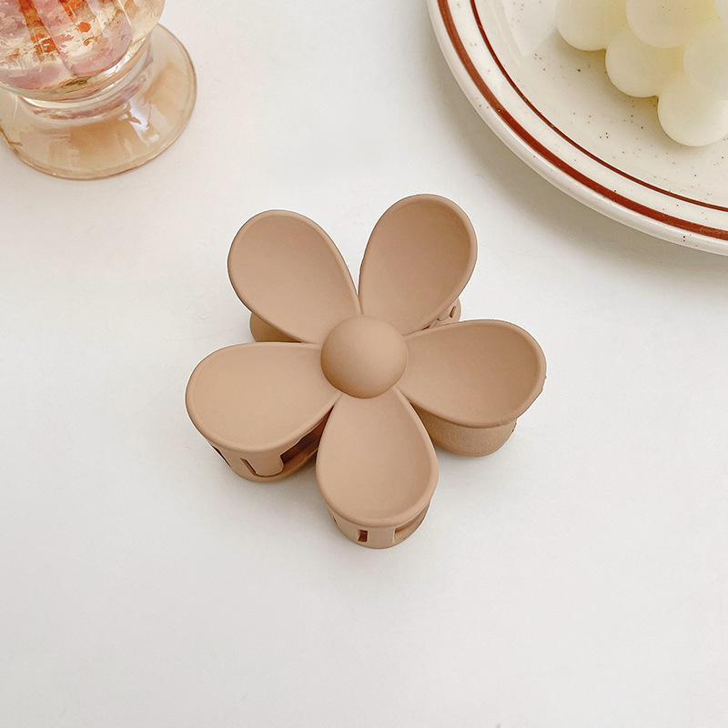 Acrílico grande, pinza de amor, pinza para el cabello, parte posterior de la cabeza femenina, pinza de tiburón, horquilla, pinza para el cabello, tocado, primavera y verano