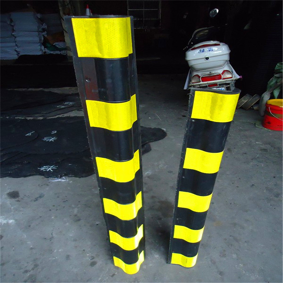 安徽供应地下停车场墙角保护胶橡胶防撞1米护角现货供应橡胶护角