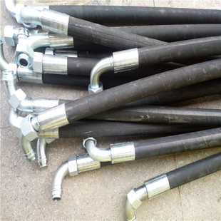 High-Pressure Steel Wire Braided Hose, High-Pressure Water Pipe, Large-Diameter High-Pressure Air Pipe, Mining Flange Hose, Steel Braided Pipe
