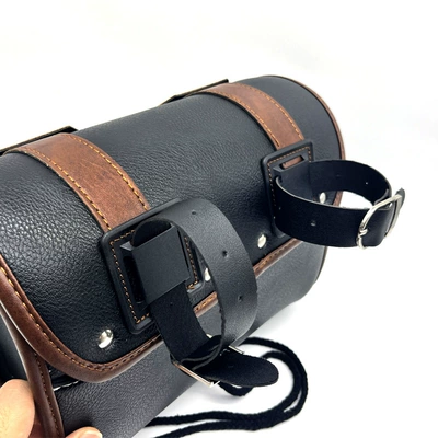 Waterproof Leather Hanging Bag Rear – Motorcycle Safety Supplies