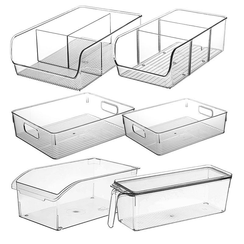 Refrigerator Storage Box Transparent Fresh-keeping Box Food Grade Special Kitchen Vegetable Fruit Egg Freezing Storage Box