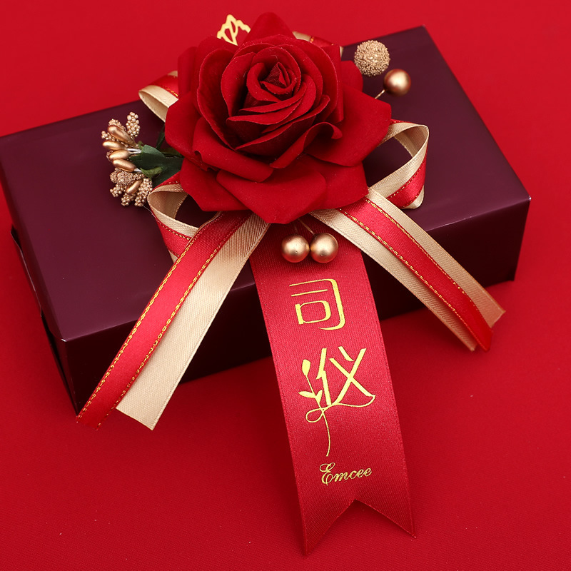 Boda ramillete familia boda dama de honor suministros novio novia creativo conjunto completo no flor dama simulación placket