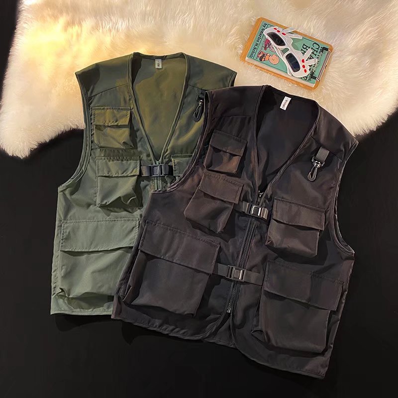 Japanese tactics thin vest for men and women