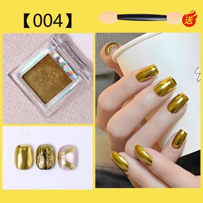 Gold Silver Rose Gold High-Gloss – Dırnaq bəzəkləri - magic-mirror-powder-04