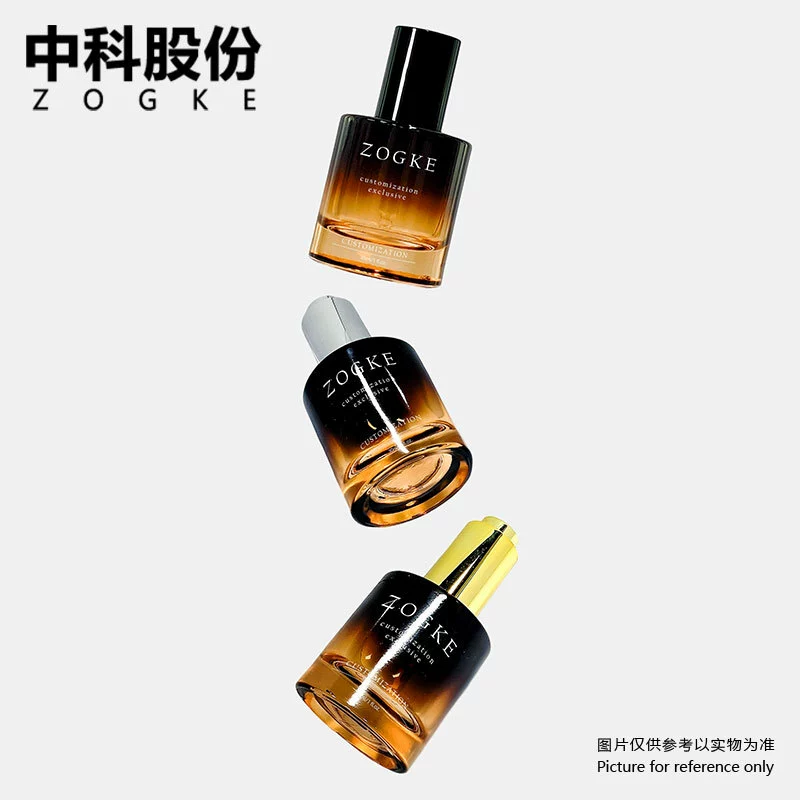 Фабрика спот 30ml чай градиент цилиндр с толстым дном эфирного масла разливочная бутылка пресс-капельницы стеклянная бутылка
