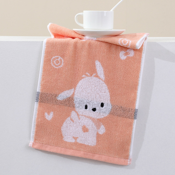 Cotton children's soft cartoon towel for face washing for home use…