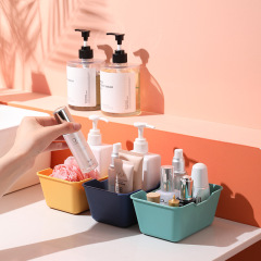 玩具文具盒桌面收納盒首飾盒雜物整理置物籃廚房小盒子姜蒜收納筐