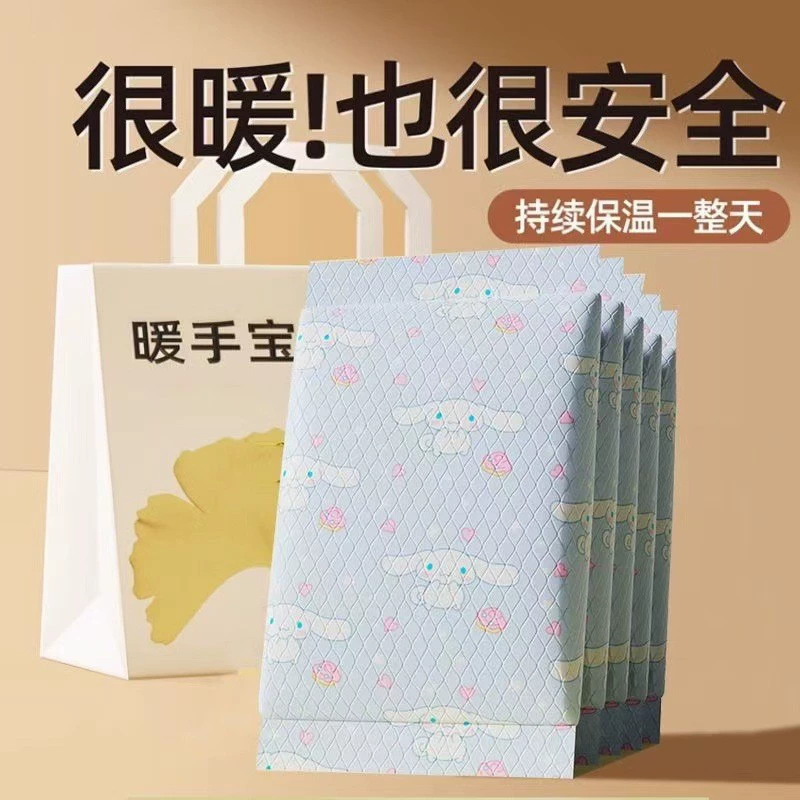 Симпатичная мультяшная теплая рука, теплая детская наклейка, самонагревающаяся рука