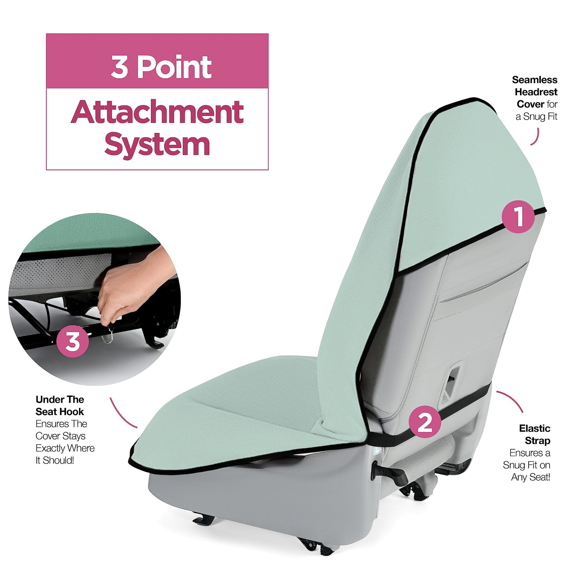 Universal Car Seat Cover for Cross-Border Use, Sweat-Absorbent, Non-Slip, Dust-Proof Seat Pad, Outdoor Sports Seat Waterproof Towel Cushion