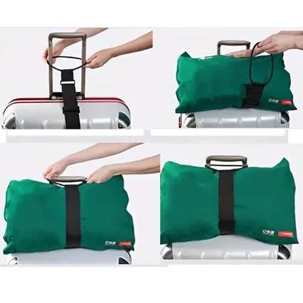 Elastic adjustable luggage belt suitcase belt travel safety carry-on belt luggage bag fixed belt supporting Belt