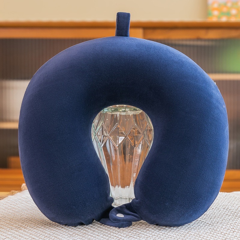 低反発 U 字型枕、低反発ネックピロー、学生昼寝枕、出張ネックピロー、ギフト卸売|undefined