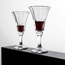 清库捷克进口复古红酒杯高脚杯水晶杯白葡萄酒香槟杯酒具玻璃酒杯