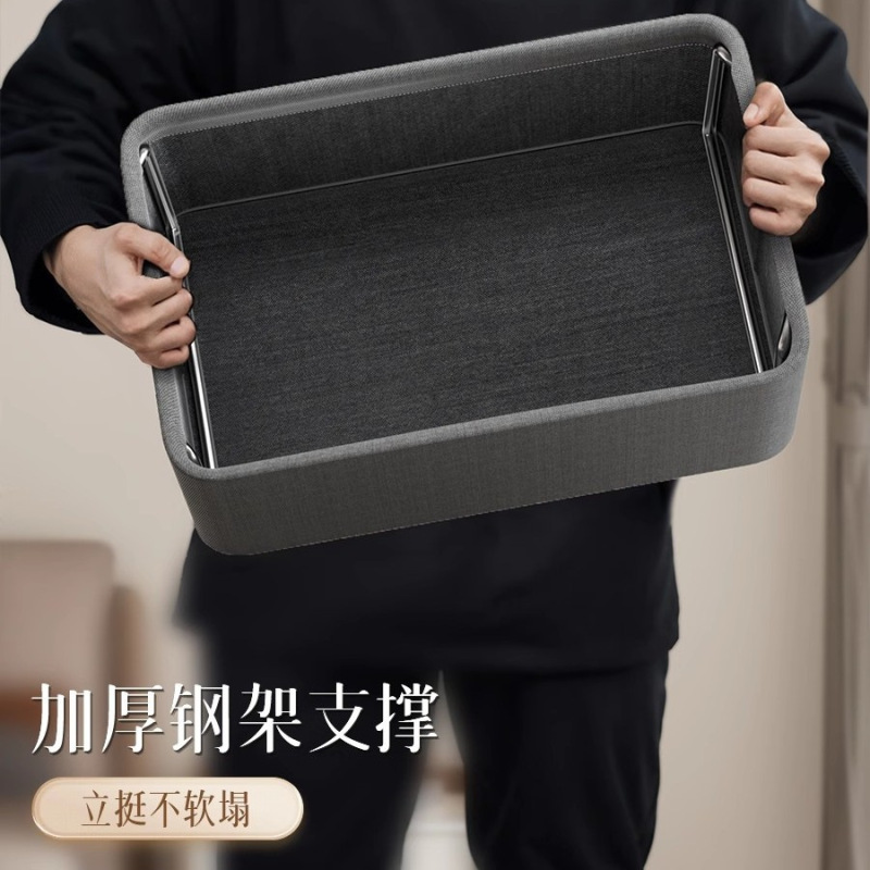 现货整理师衣物裤子盒家用布艺衣服折叠整理箱衣柜抽屉式收纳盒|undefined