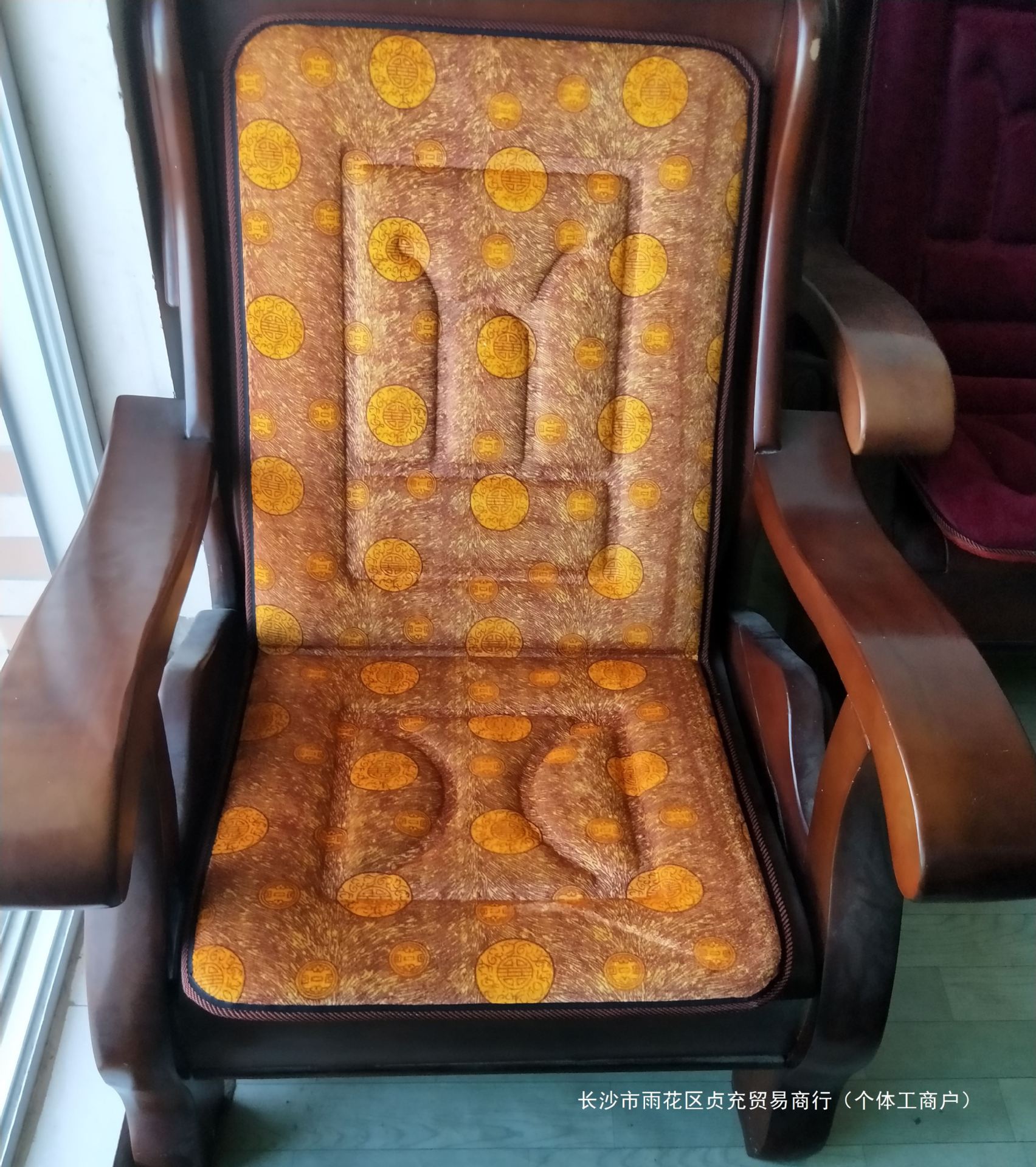 单人木沙发坐垫薄厚款海绵实木红木沙发坐垫带靠背连体椅垫四季通