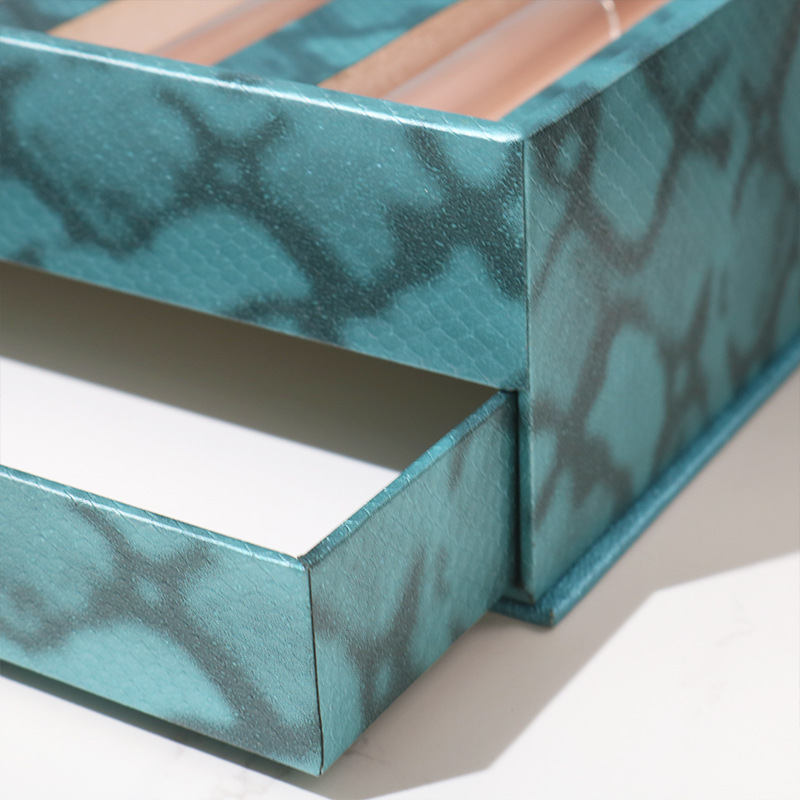 Fuente de fábrica de alta calidad cajón de productos para el cuidado de la piel caja de regalo de embalaje personalizada boutique doble caja de regalo de cosméticos personalizada