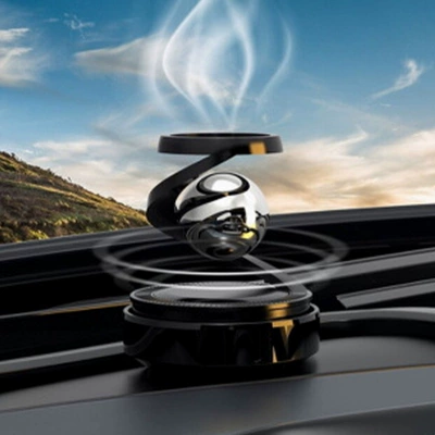 Car-mounted aromatherapy diffuser, rotatable: Car Perfume Aromatherapy