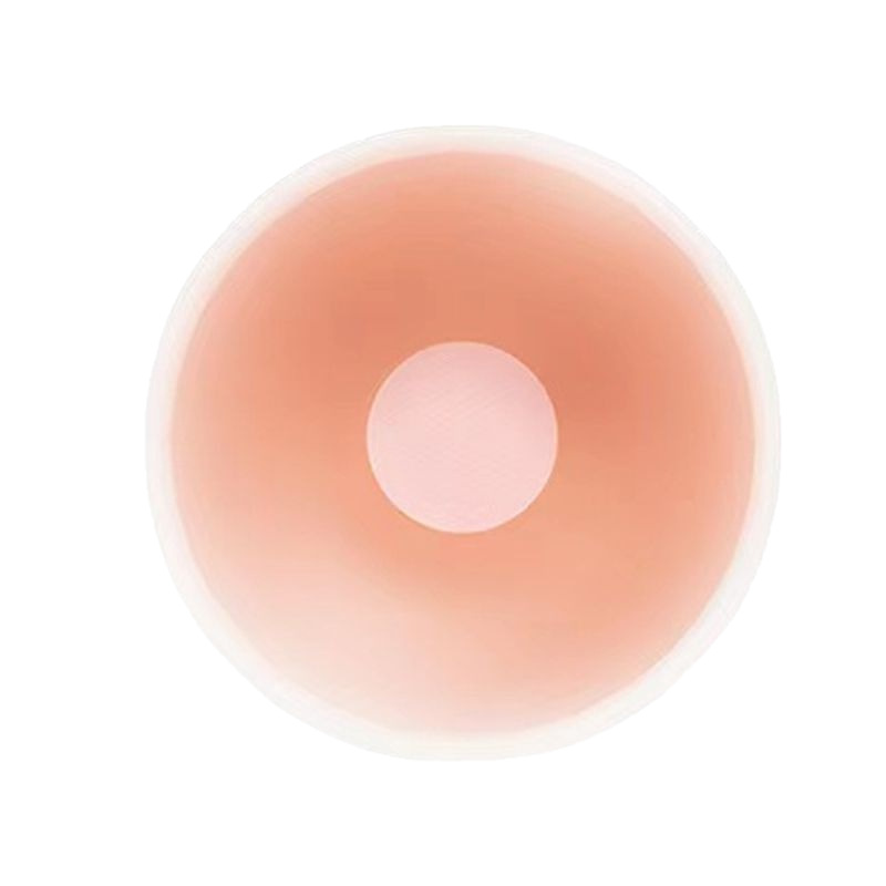 [Suporte al cabello] pegatinas de pecho de silicona anti-bumps almohadilla de pecho vestido de boda anti-desvanecimiento delgado encaje invisible pegatinas de pecho de silicona