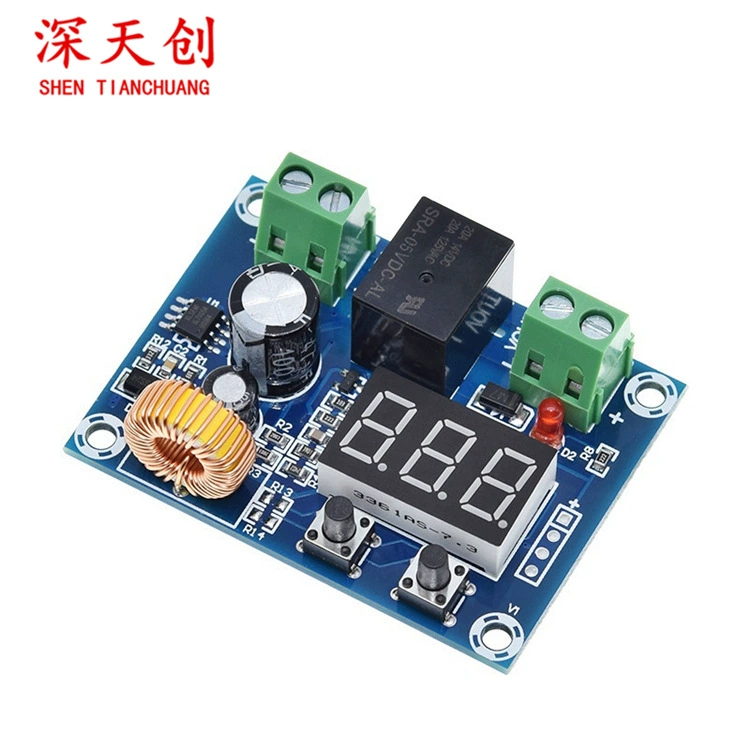 XH-M609 Модуль защиты от постоянного напряжения литиевая батарея при пониженном напряжении, потеря мощности, выход отключения с низким энергопотреблением 12-36 В