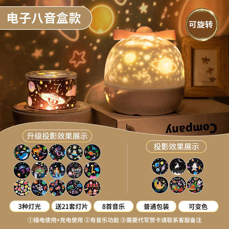 万火星空投影灯小夜灯卧室气氛围感圣诞节女孩生日小朋友批发包邮|undefined