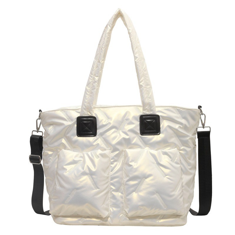 Bolsos para mujer 2024 nueva moda simple bolso de hombro casual de cercanías de gran capacidad diagonal bolso de mujer al por mayor