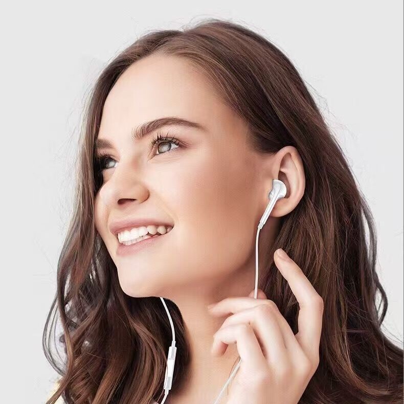 Para Apple Lightning Android typo-c Huawei 3.5mm teléfono móvil con cable en la oreja auriculares con cable
