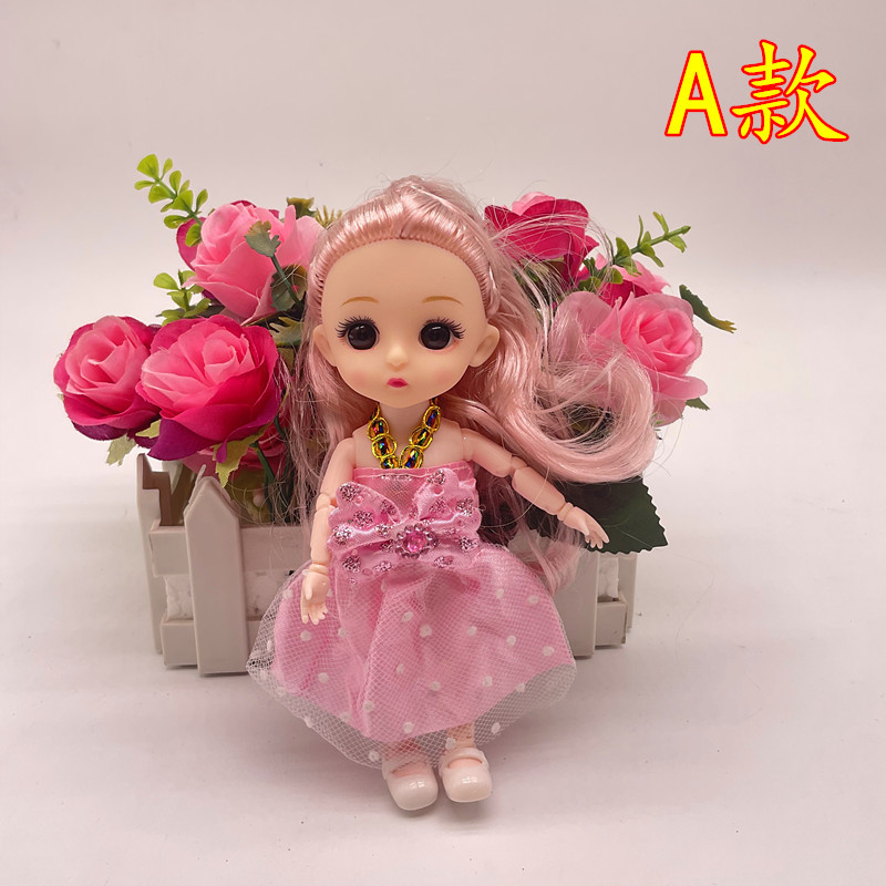 BJD8 puntos transfronterizos Tongle Barbie juego de la casa 17 cm niña princesa juguete muñeca binario al por mayor